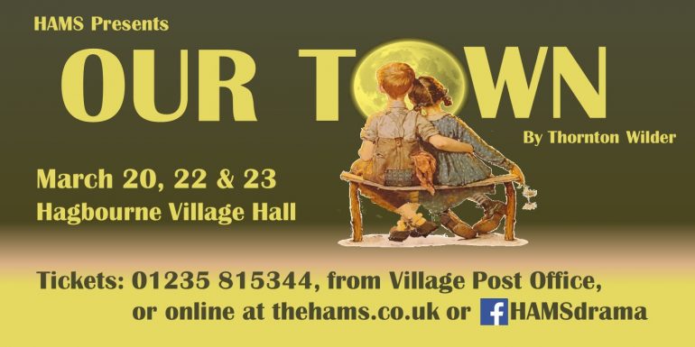 Poster for Hams production 'Our Town'