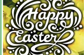 Parish Mag April cover with yellow flowers