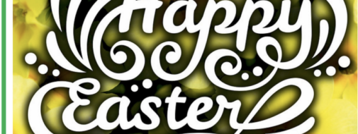 Parish Mag April cover with yellow flowers