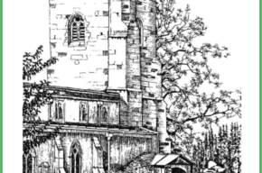 Drawing of the church